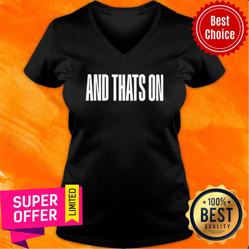 Awesome Coatedbycarter Merch And That's On Shirt - Image 3