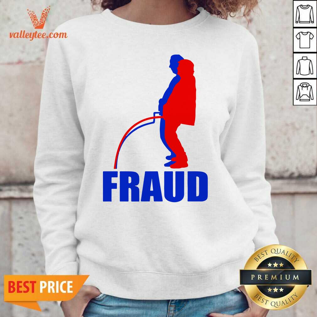 Funny Fraud 2020 Urinating Donald Trump Us Election Shirt - Image 2