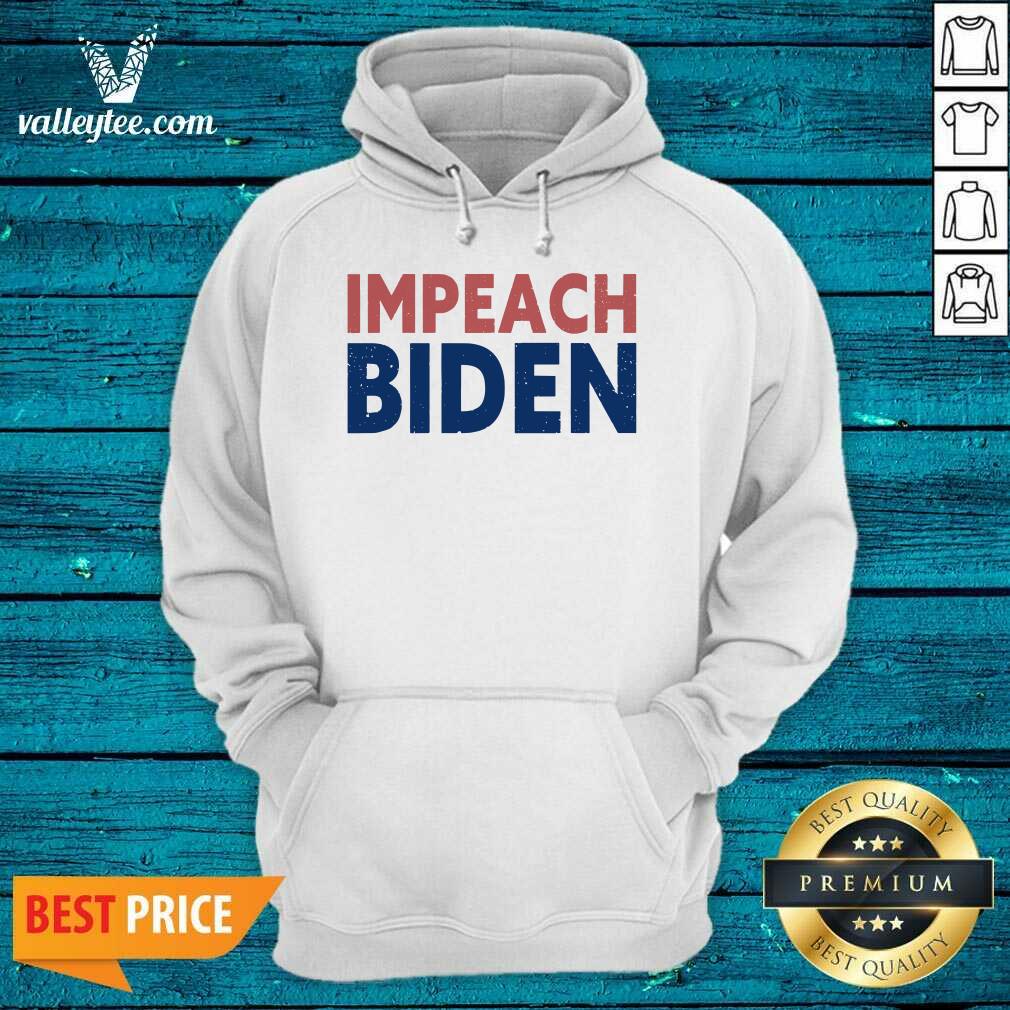 Great Impeach Biden Red And Blue Vintage Republican Conservative Shirt - Image 3