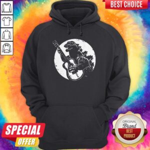 Alternative view of Official Godzilla Guitarzilla Shirt