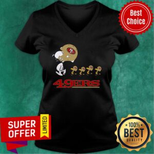 Alternative view of Official Snoopy And Woodstock The San Francisco 49ers Shirt
