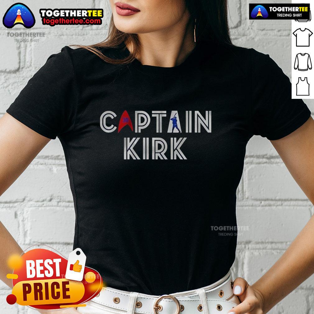 Hot Alejandro Kirk Toronto Blue Jays Baseball Captain Kirk T-Shirt - Image 3