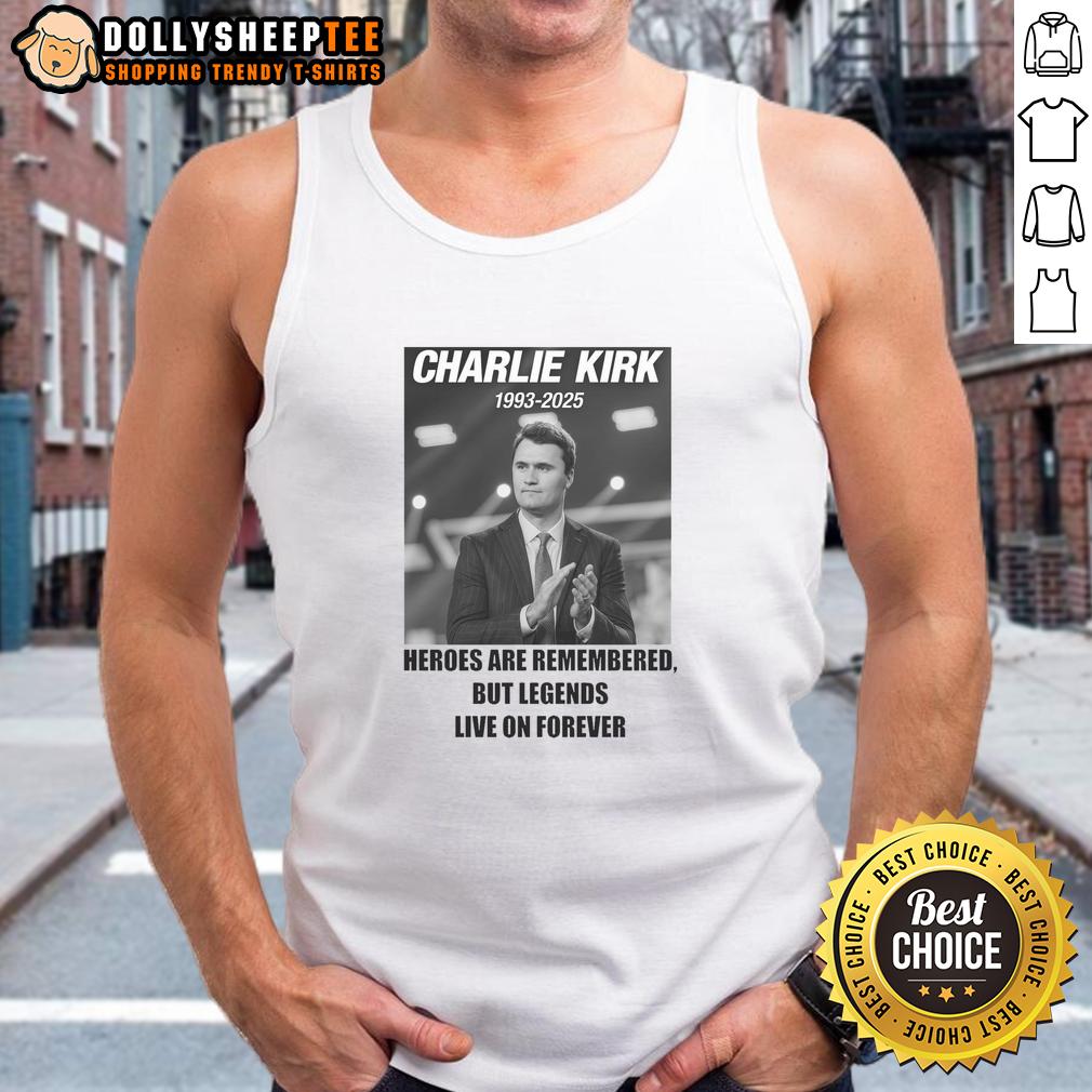 Official Charlie Kirk Rest In Peace RIP Tribute Memorial MAGA T-Shirt - Image 4