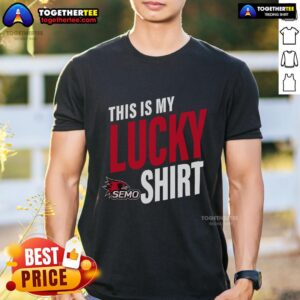 Official Southeast Missouri State Redhawks This Is My Lucky T-Shirt