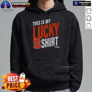 Alternative view of Official Syracuse Orange This Is My Lucky T-Shirt