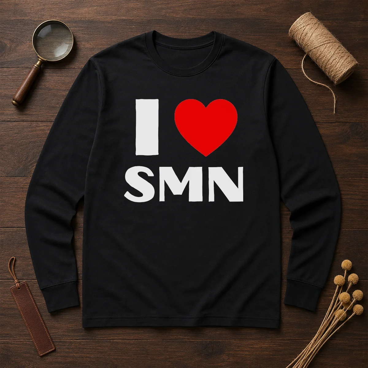 Funny I Love SMN Shirt - Image 6