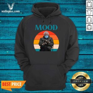 Alternative view of Funny Mood Funny Bernie Sanders Mittens Meme Inauguration Shirt