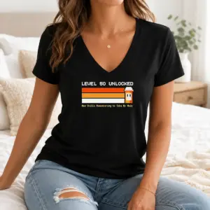 Alternative view of Original Level 50 Unlocked New Skill Remembering To Take My Meds Shirt