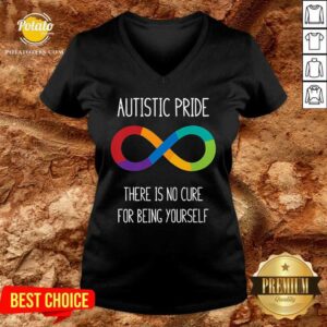 Alternative view of Autistic Pride You Don’t Need A Cure For Being Yourself Shirt