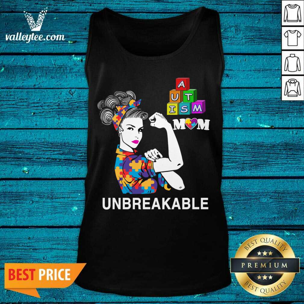 Delicate Autism Mom Unbreakable Autism Awareness Shirt - Image 4
