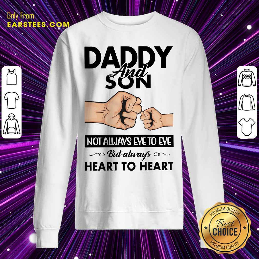 Daddy And Daughter Heart To Heart Shirt - Image 3