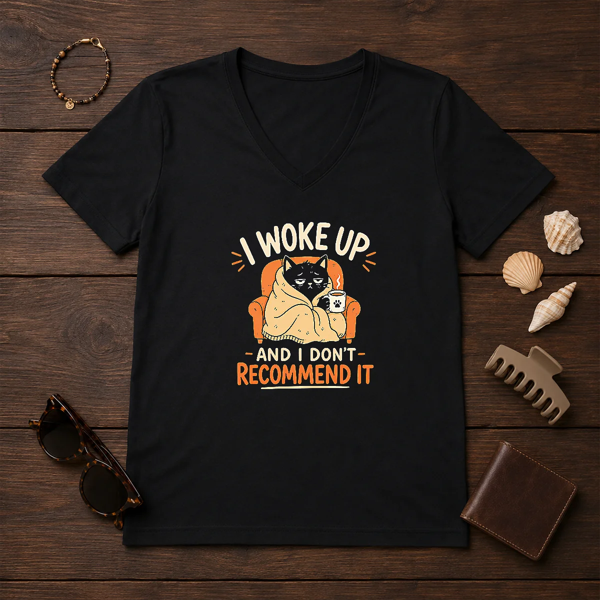 Original I Woke Up And I Don'T Recommend It Geek Shirt - Image 2