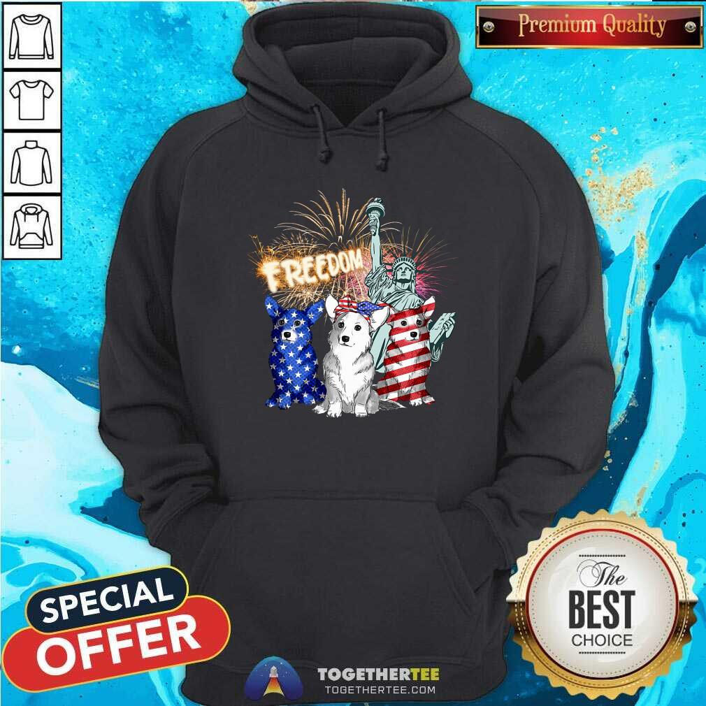 Corgi American Patriot Freedom Liberty Shirt - Image 5