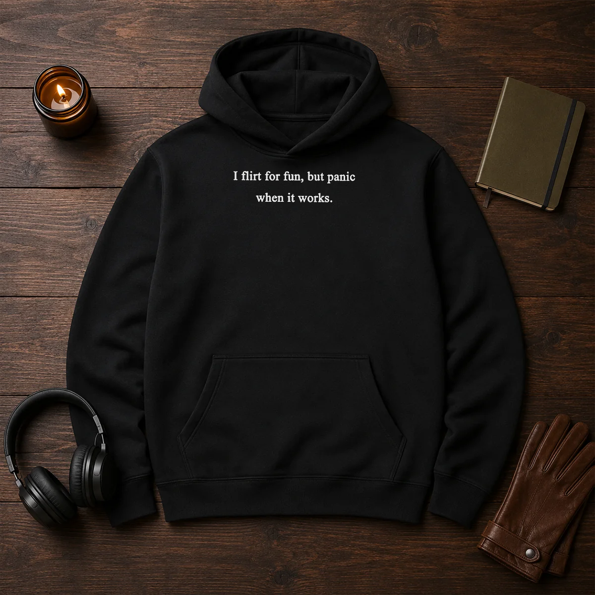 Good I Flirt For Fun But Panic When It Works Shirt - Image 5