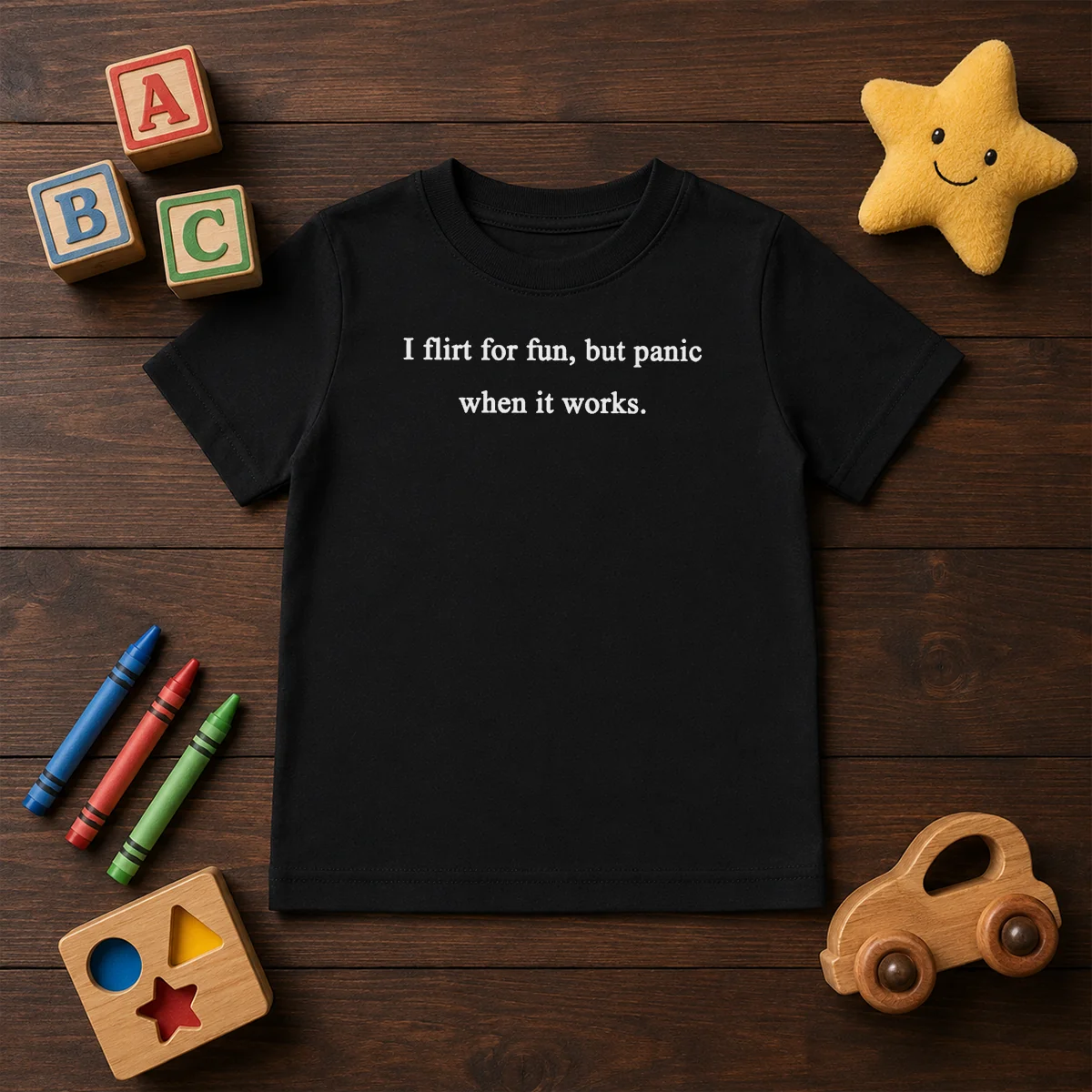 Good I Flirt For Fun But Panic When It Works Shirt - Image 9
