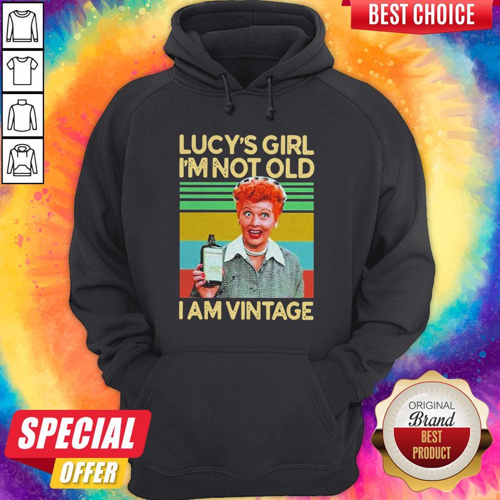 Nice I Love Lucy'S Girl I'M Not Old I'M Vintage Shirt - Image 5