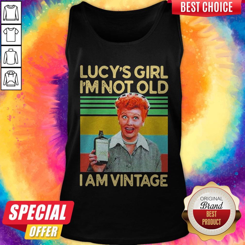 Nice I Love Lucy'S Girl I'M Not Old I'M Vintage Shirt - Image 3