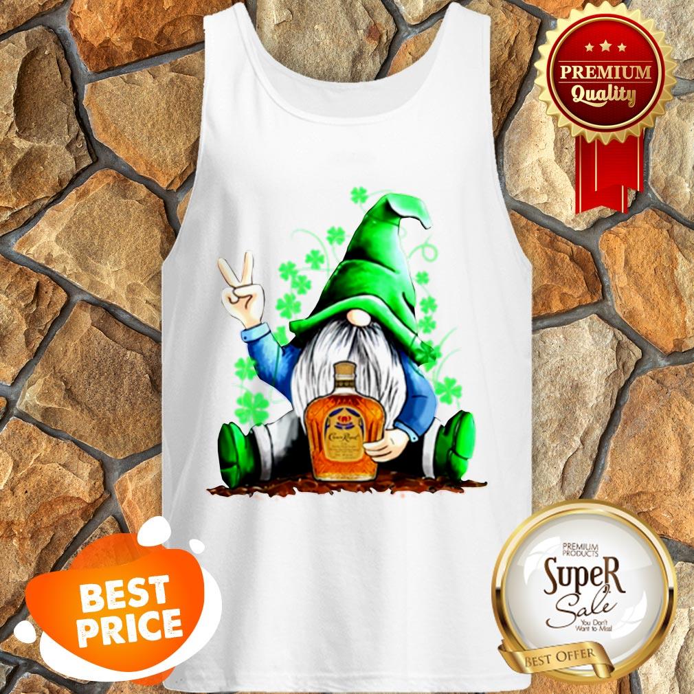 Nice St Patrick’s Day Irish Gnome And Crown Royal Shirt - Image 3