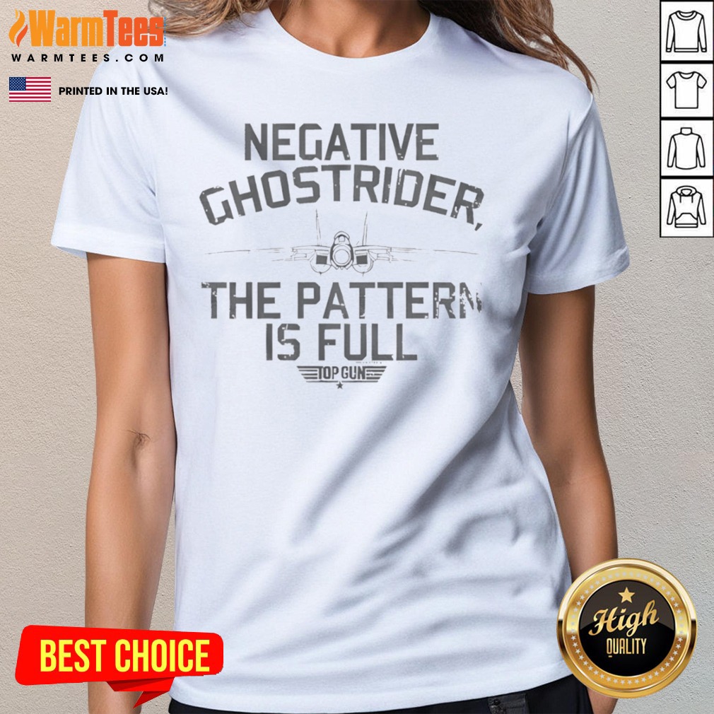 Official Gun Negative Ghostrider The Pattern Is Full Fighter Jet Shirt - Image 3