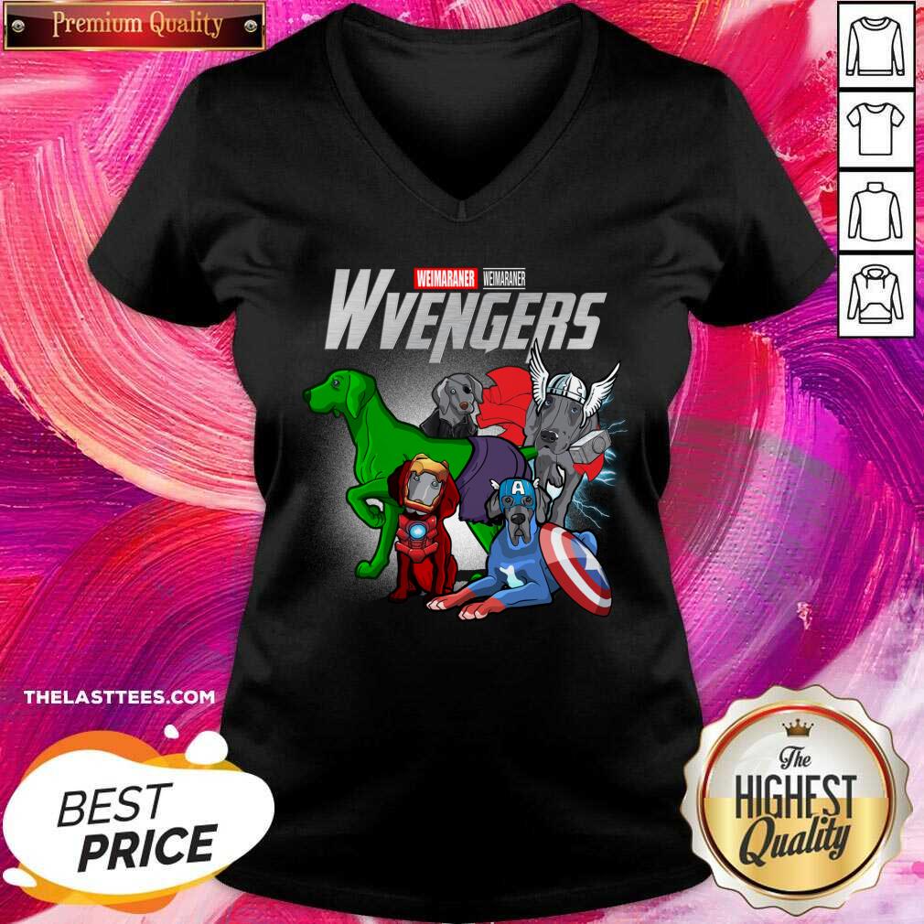 Nice Weimaraner Marvel Avengers Wvengers Shirt - Image 4