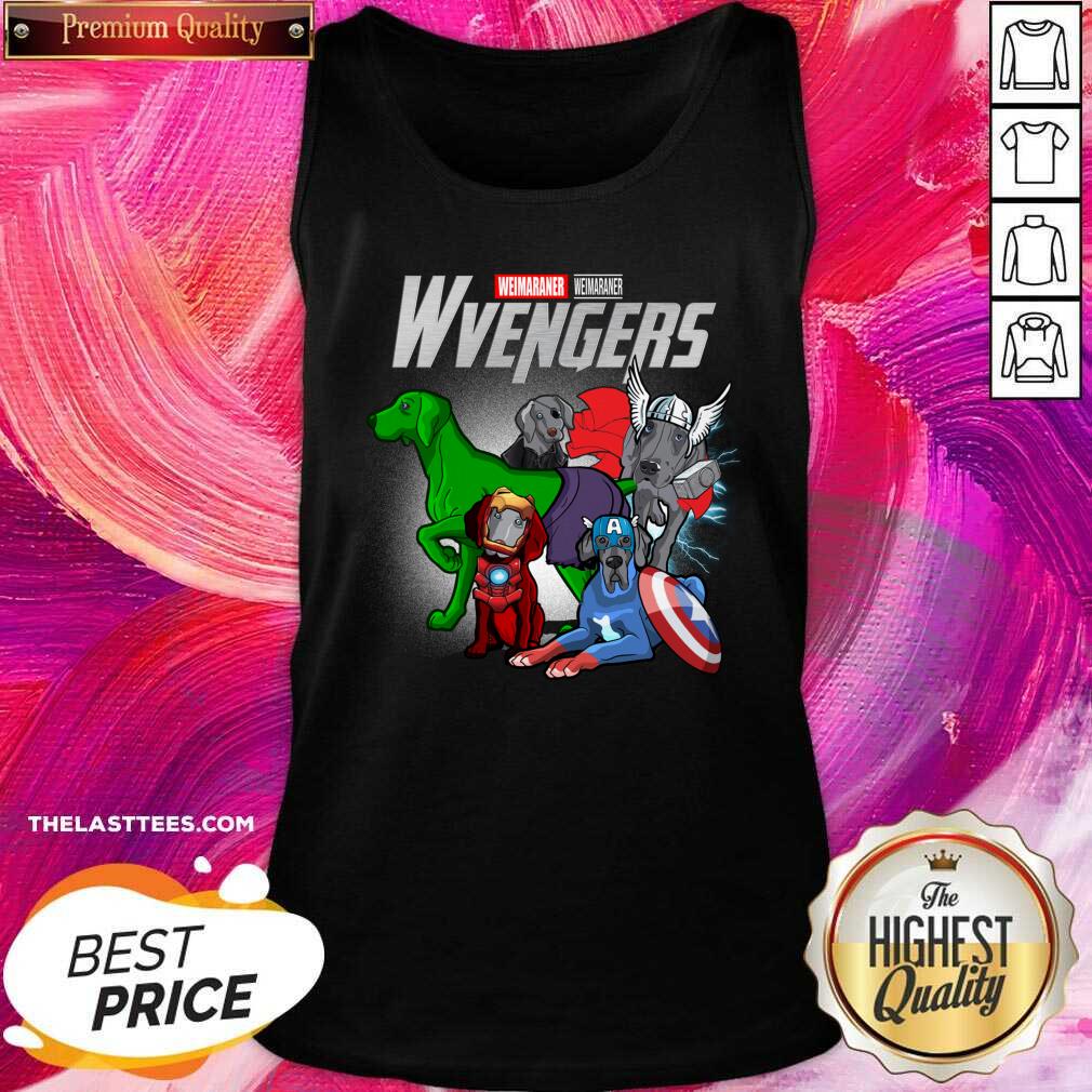 Nice Weimaraner Marvel Avengers Wvengers Shirt - Image 3