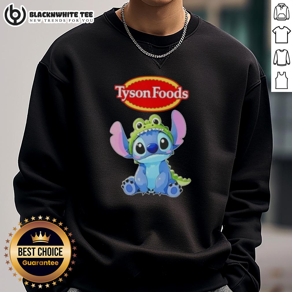 Awesome Stitch Cosplay Crocodile X Tyson Foods T-Shirt - Image 5