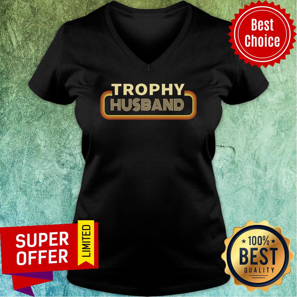 Awesome Trophy Husband Shirt - Image 3