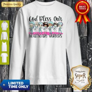 Alternative view of Official God Bless Our Healthcare Workers Shirt