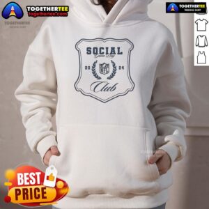 Alternative view of Official Tayshia Adams X NFL Game Day Social Club T-Shirt