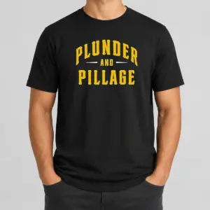 Official Plunder And Pillage Pittsburg PA Logo Shirt