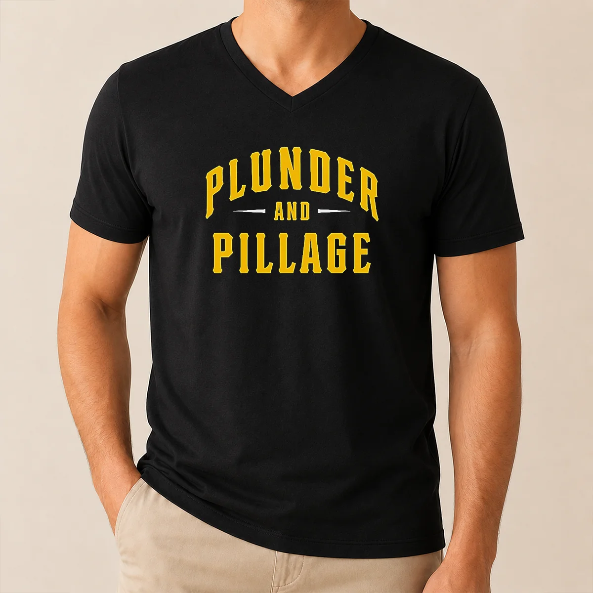 Official Plunder And Pillage Pittsburg PA Logo Shirt - Image 2