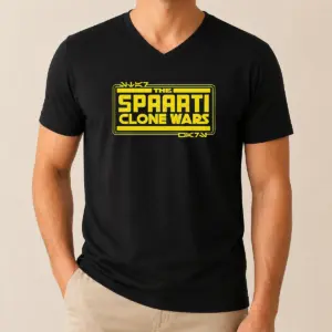 Alternative view of Original The Spaarti Clone Wars Sci Fi Shirt
