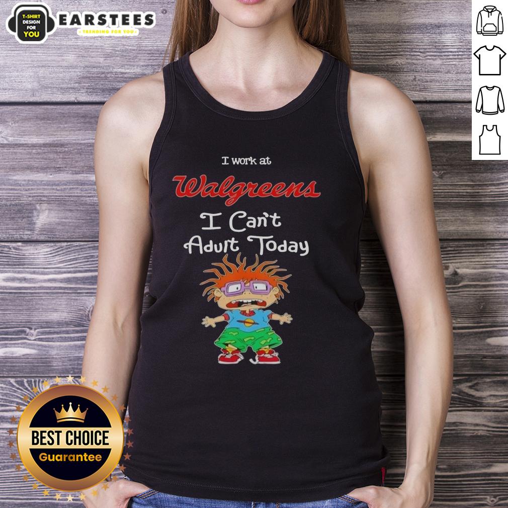 Awesome Chuckie Finster I Work At Walgreens I Can't Adult Today T-Shirt - Image 4