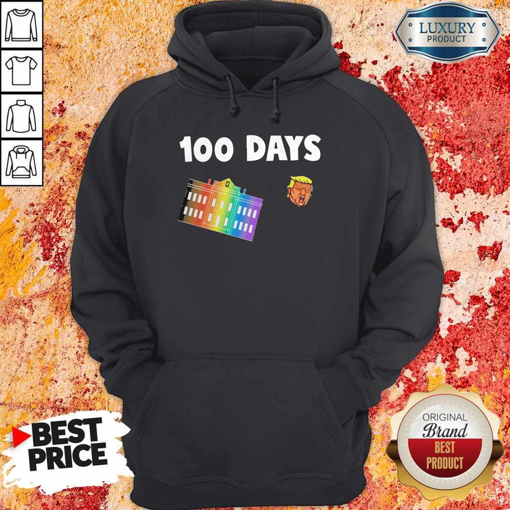 White House 100 Day Donald Trump Shirt - Image 5