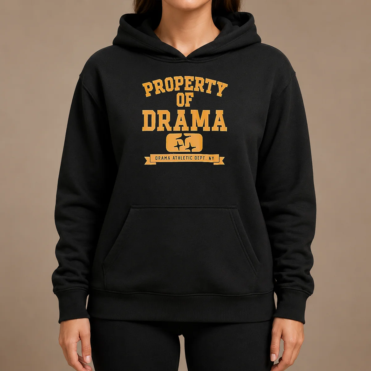 Nice Property Of Drama Athletic Dept NY Shirt - Image 5