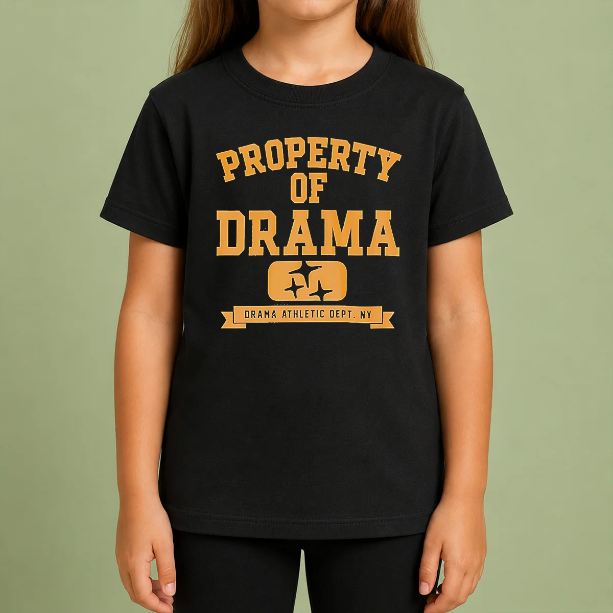 Nice Property Of Drama Athletic Dept NY Shirt - Image 9