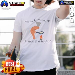 Funny So You're Telling Me A Shrimp Fried This Rice T-Shirt