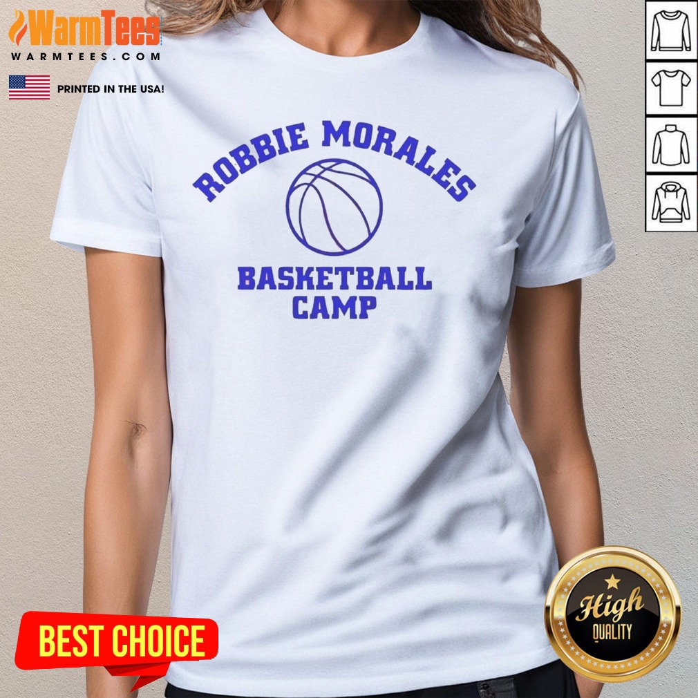 Funny Robbie Morales Basketball Camp Shirt - Image 3