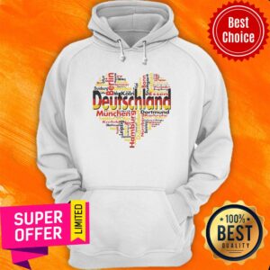 Alternative view of Top Germany Deutschland Heart Citie Shirt