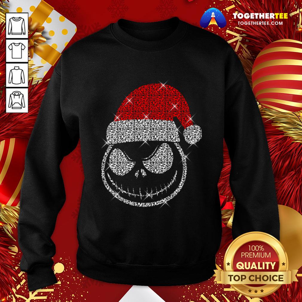 Happy Skellington Santa Christmas 2020 Shirt - Image 4
