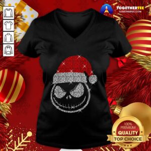 Alternative view of Happy Skellington Santa Christmas 2020 Shirt