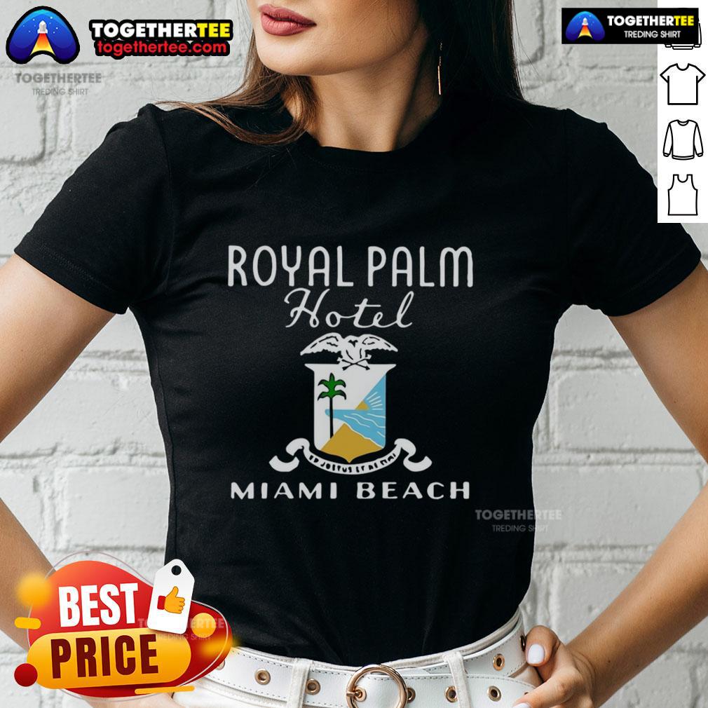 Nice Royal Palm Hotel Logo T-Shirt - Image 3