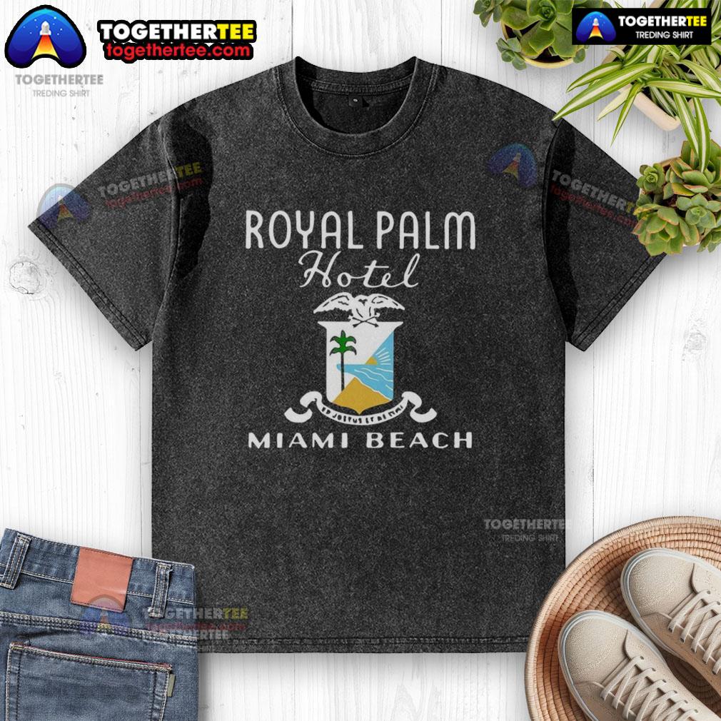 Nice Royal Palm Hotel Logo T-Shirt - Image 6