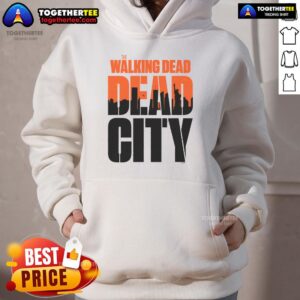Alternative view of Official The Walking Dead Dead City Skyline T-Shirt