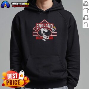 Alternative view of Top Peanuts Snoopy X England Soccer T-Shirt