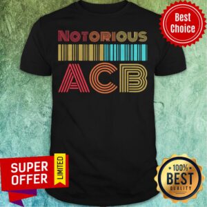 Nice Vintage Retro Amy Coney Barrett Notorious ACB Fill That Seat Shirt