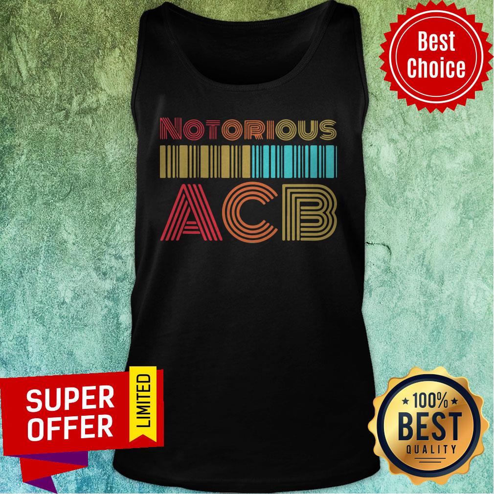 Nice Vintage Retro Amy Coney Barrett Notorious ACB Fill That Seat Shirt - Image 4