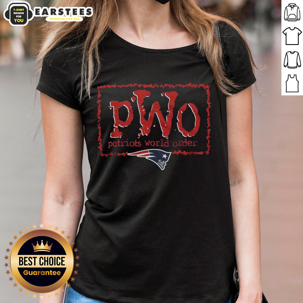 Awesome Nwo X New England Patriots T-Shirt - Image 3