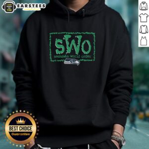 Alternative view of Awesome Nwo X Seattle Seahawks T-Shirt