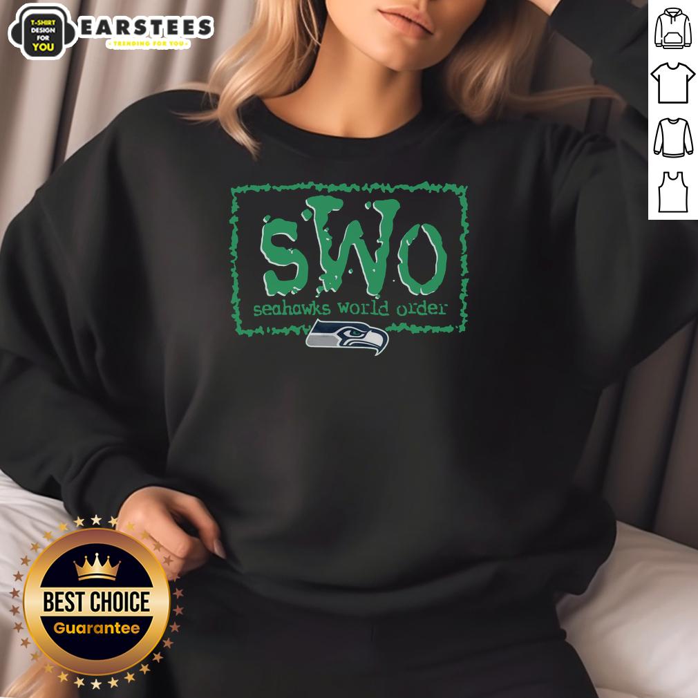 Awesome Nwo X Seattle Seahawks T-Shirt - Image 5